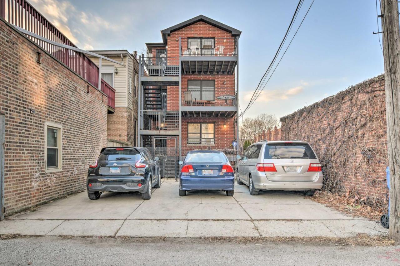 Chicago Condo With Balcony Walk To Cta Stations! Exterior foto