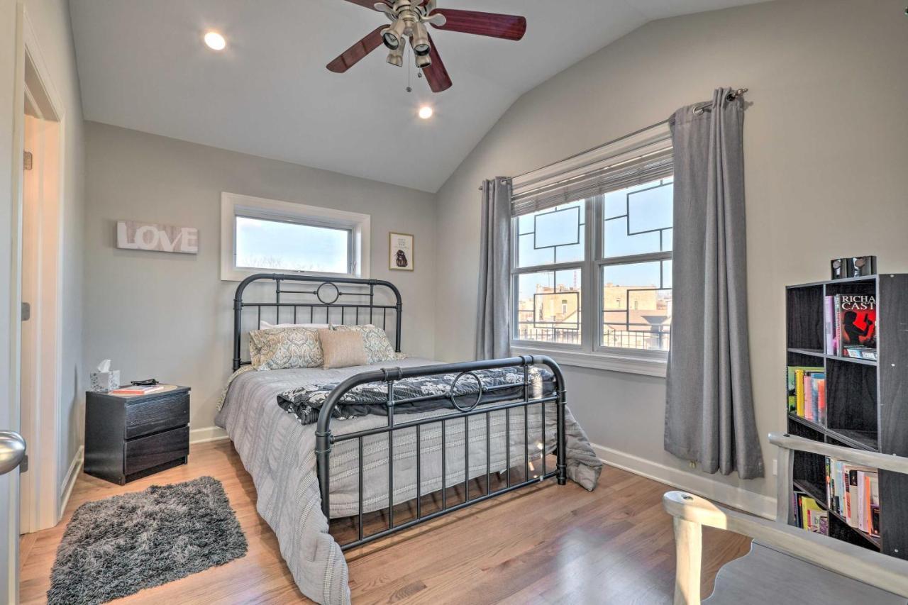 Chicago Condo With Balcony Walk To Cta Stations! Exterior foto